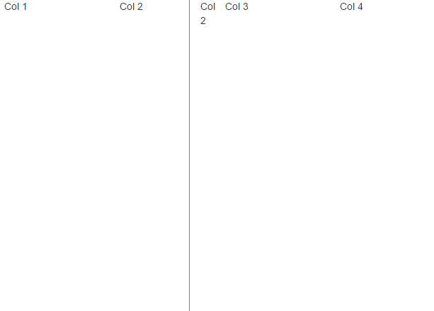 vertical divider html bootstrap