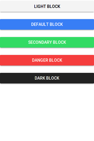 Ionic 2 Block Buttons Example