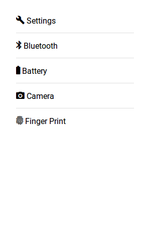 Ionic 2 Inset Lists