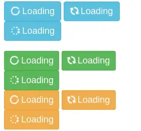 Bootstrap Loading Spinner Icons Download