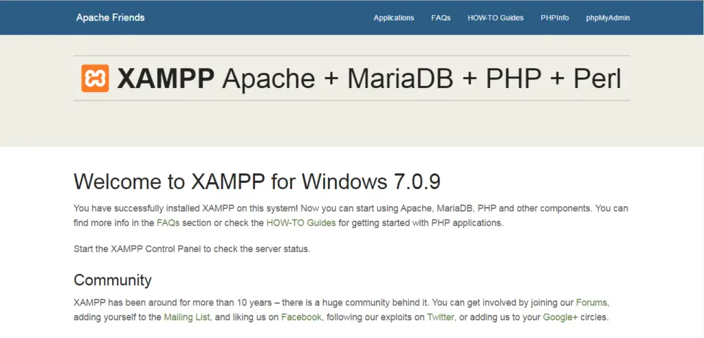 php installation on mac