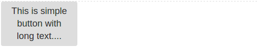 Bootstrap button text word wrap Example
