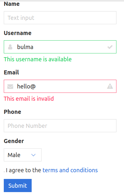 Bulma Registration Page Template Download
