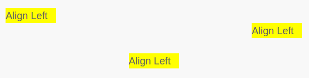 UIkit Align Example