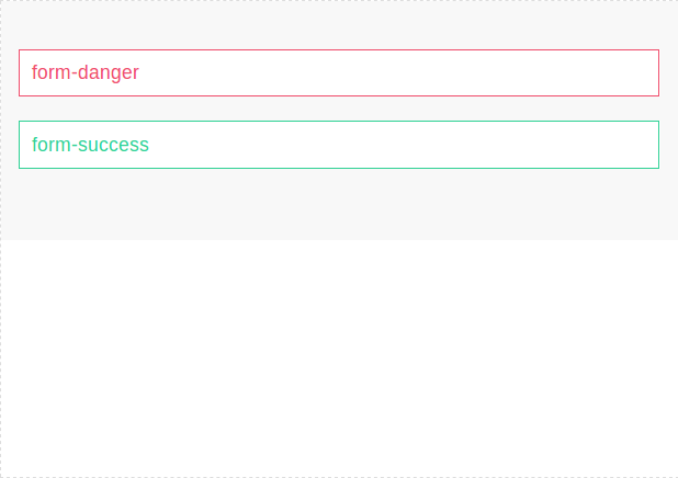 Uikit Form state modifiers