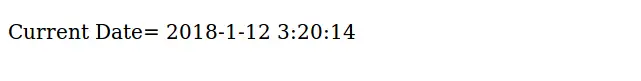 ReactJs Get Current Date Time