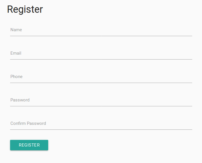 Materialize Css Registration form in Popup